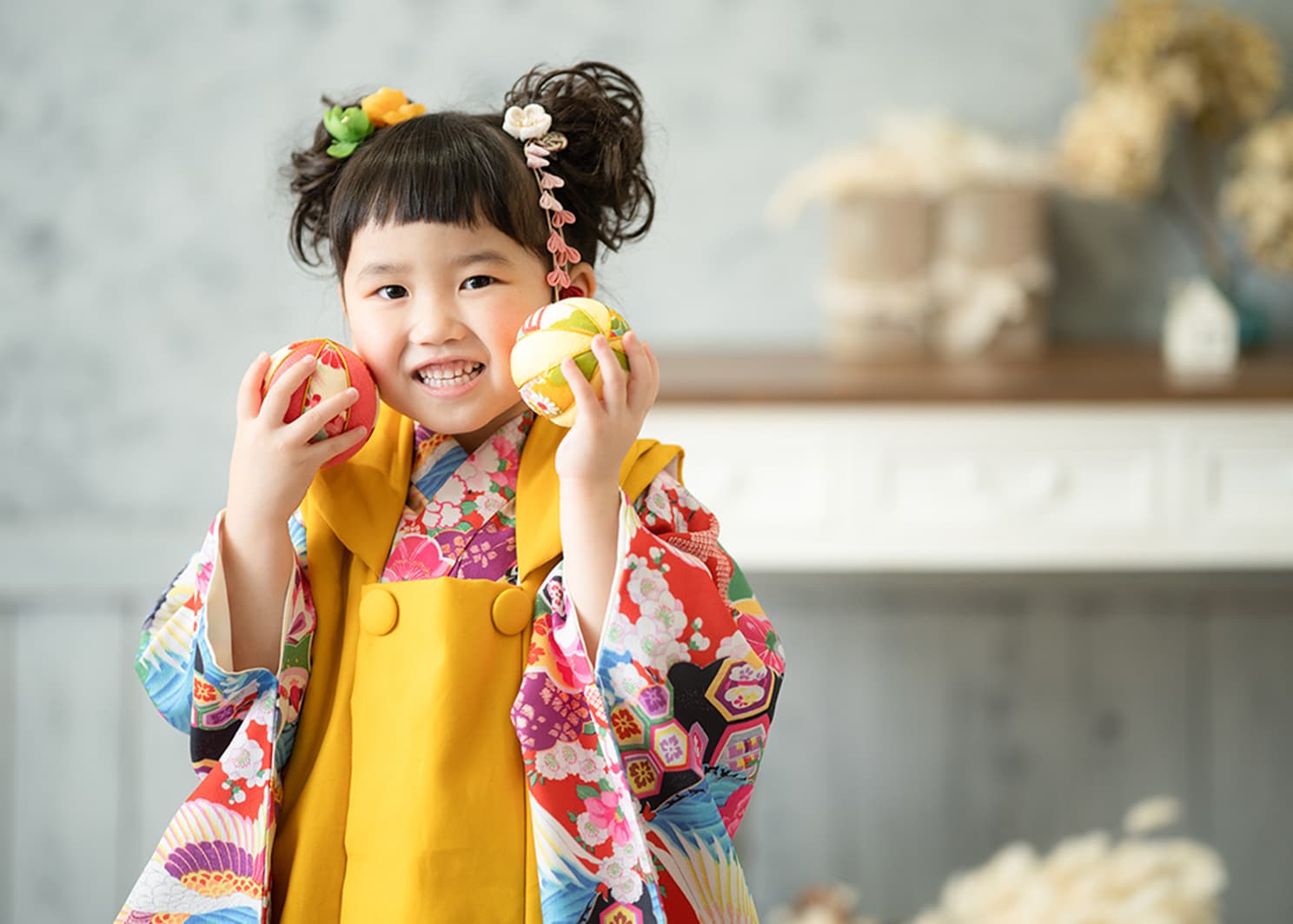 3才七五三女の子