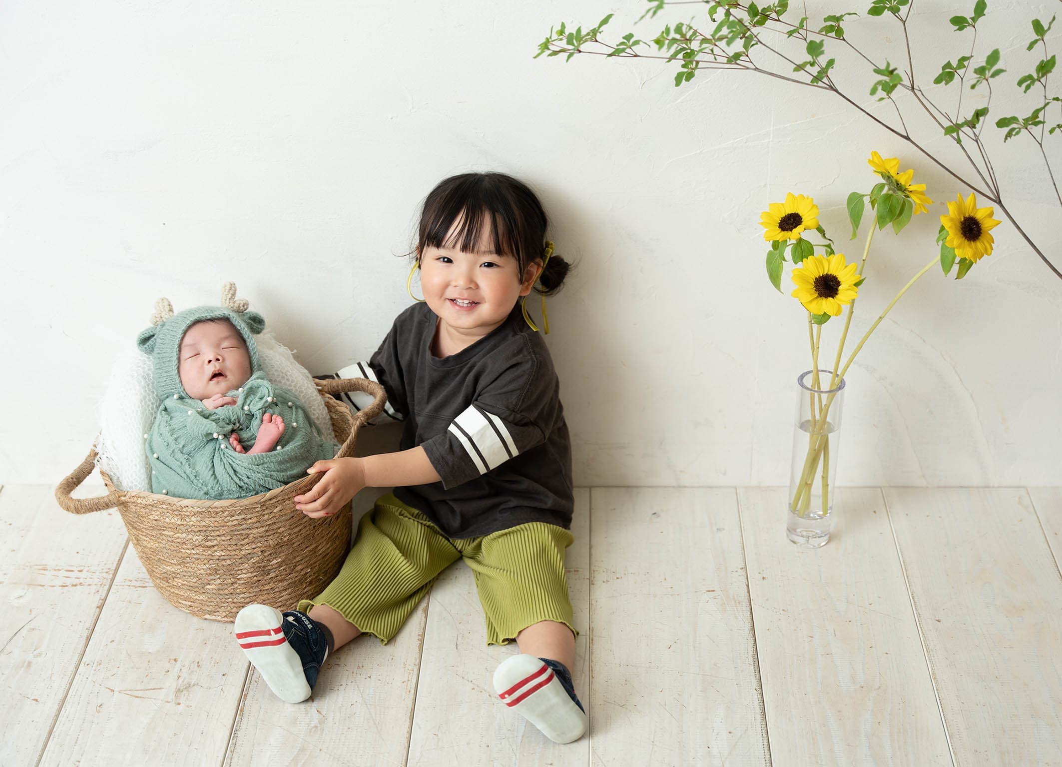 姉妹ニューボーン